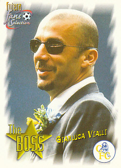 Gianluca Vialli Chelsea 1999 Futera Fans' Selection #96
